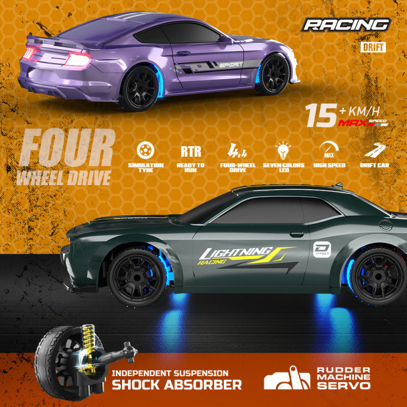 1/43 Scale High-Speed RC Drift Car