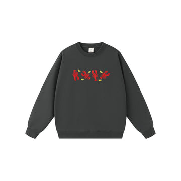 Embroidered lobster Sweatshirts