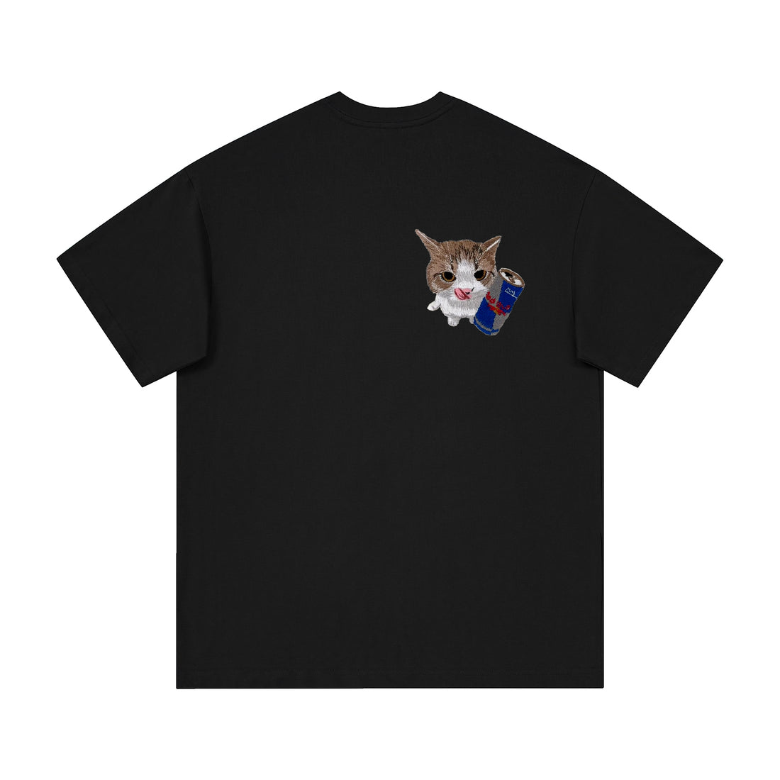 Popular Cat Embroidery Tee