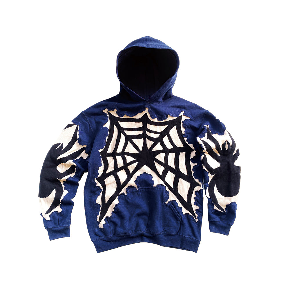 Spider Element Cracked Hoodie