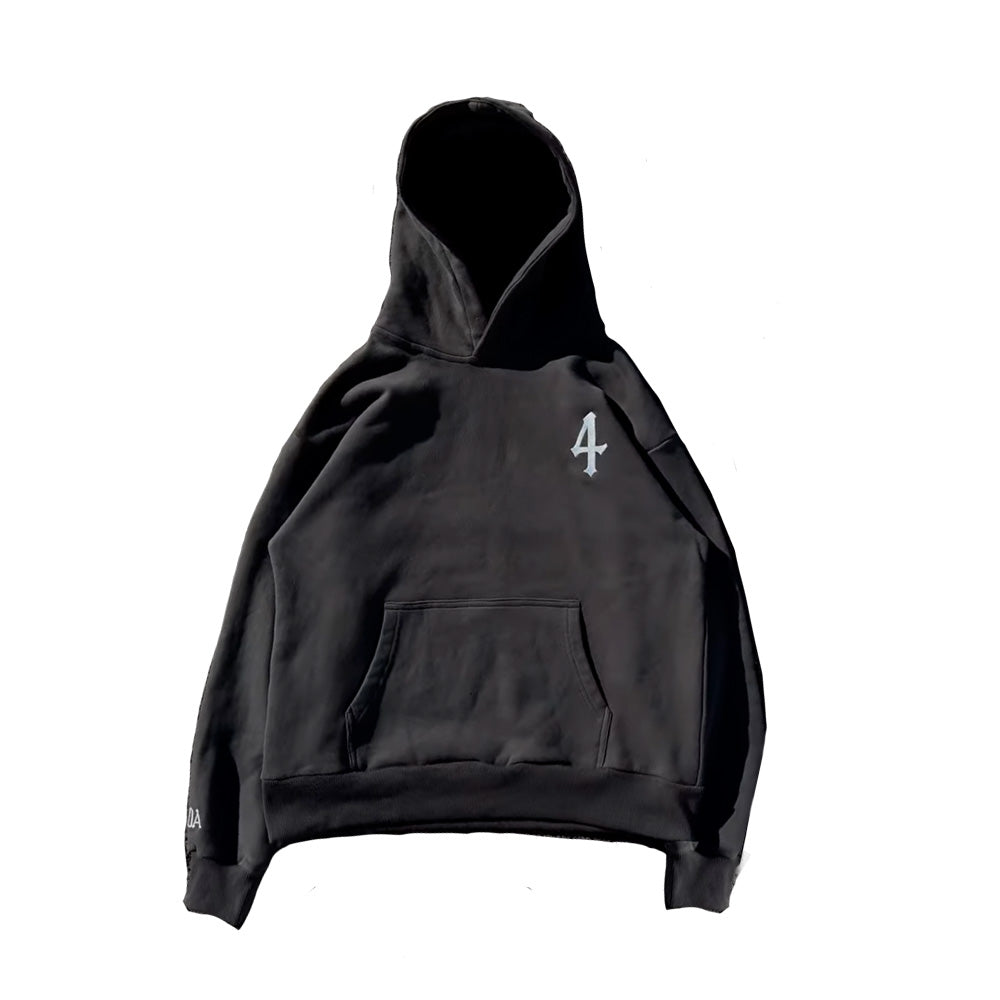 Anime Fashion Embroidered Hoodie