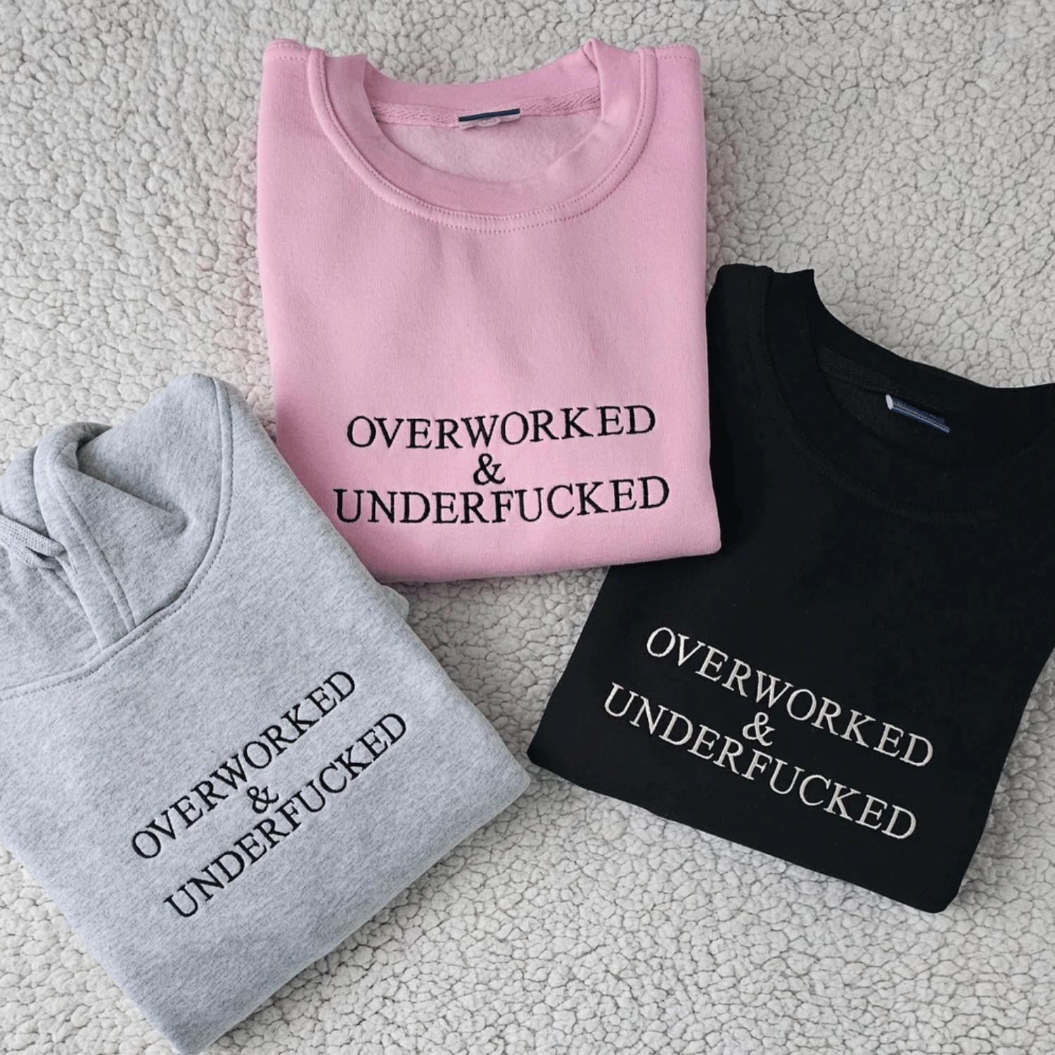 Overworked Hoodie & Sweatshirt