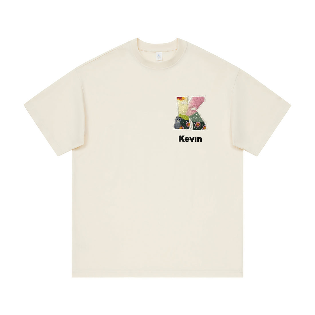 Custom Embroidered Letter T-Shirt