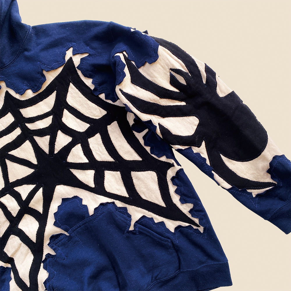Spider Element Cracked Hoodie