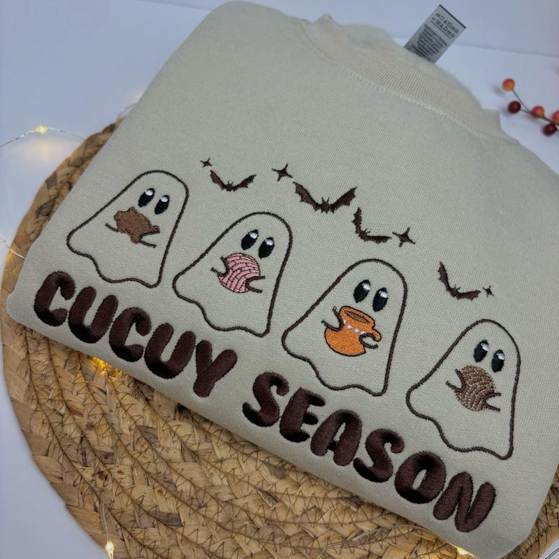 Sand Cucuy Season Embroidered Sweatshirt