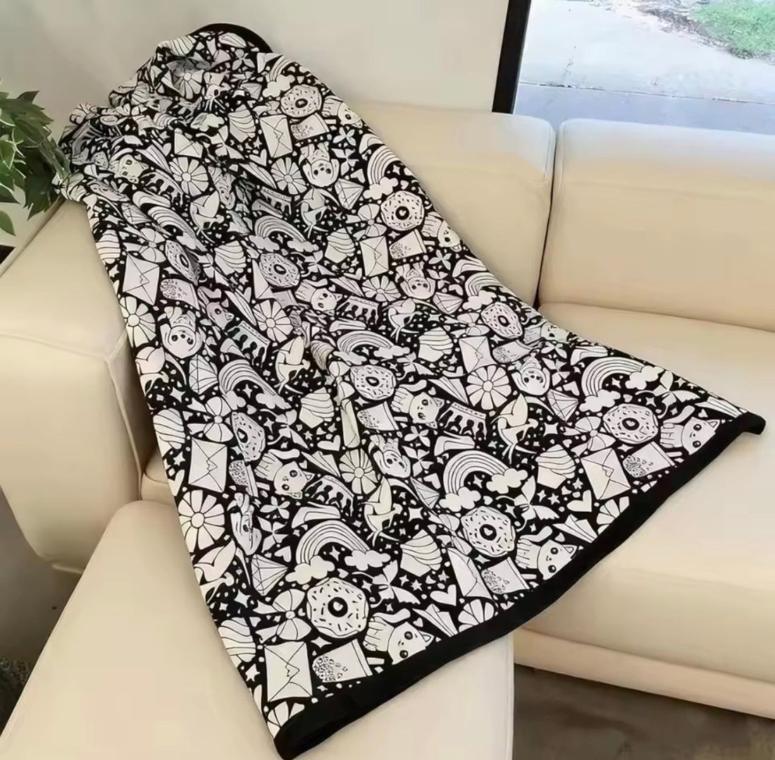 snuggleColors washable coloring blanket