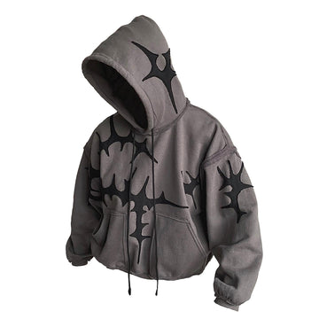 Stylish Patchwork Hoodie