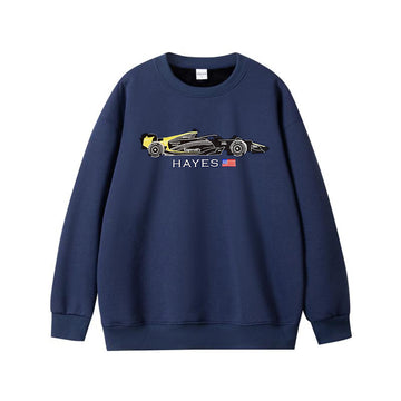 Hayes F1 Car Embroidered Sweatshirt