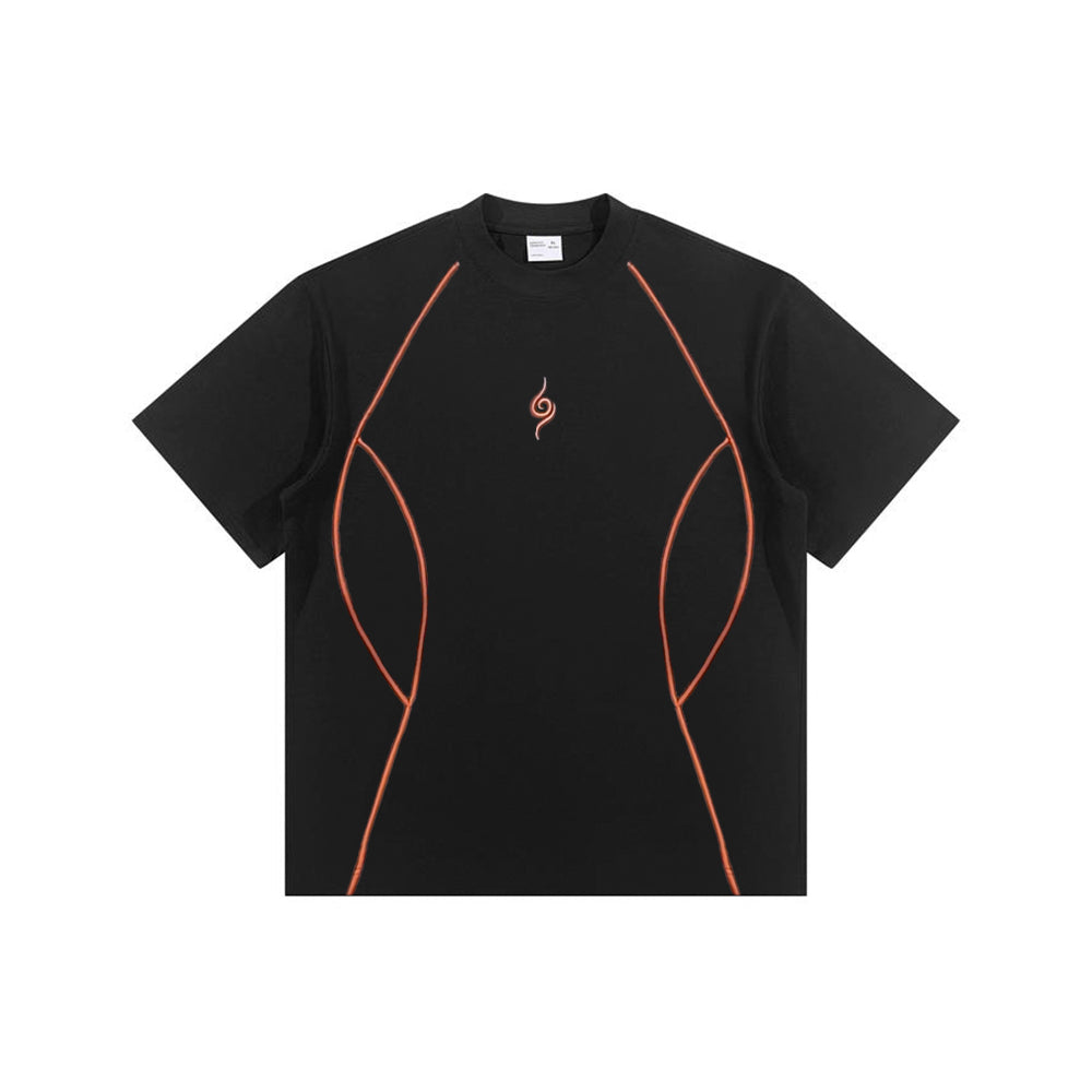 Naruto Embroidered Battle Suit T-shirt