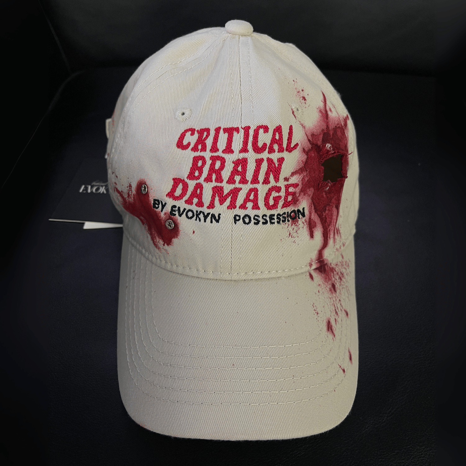 Critical Brain Damage Embroidery Hat