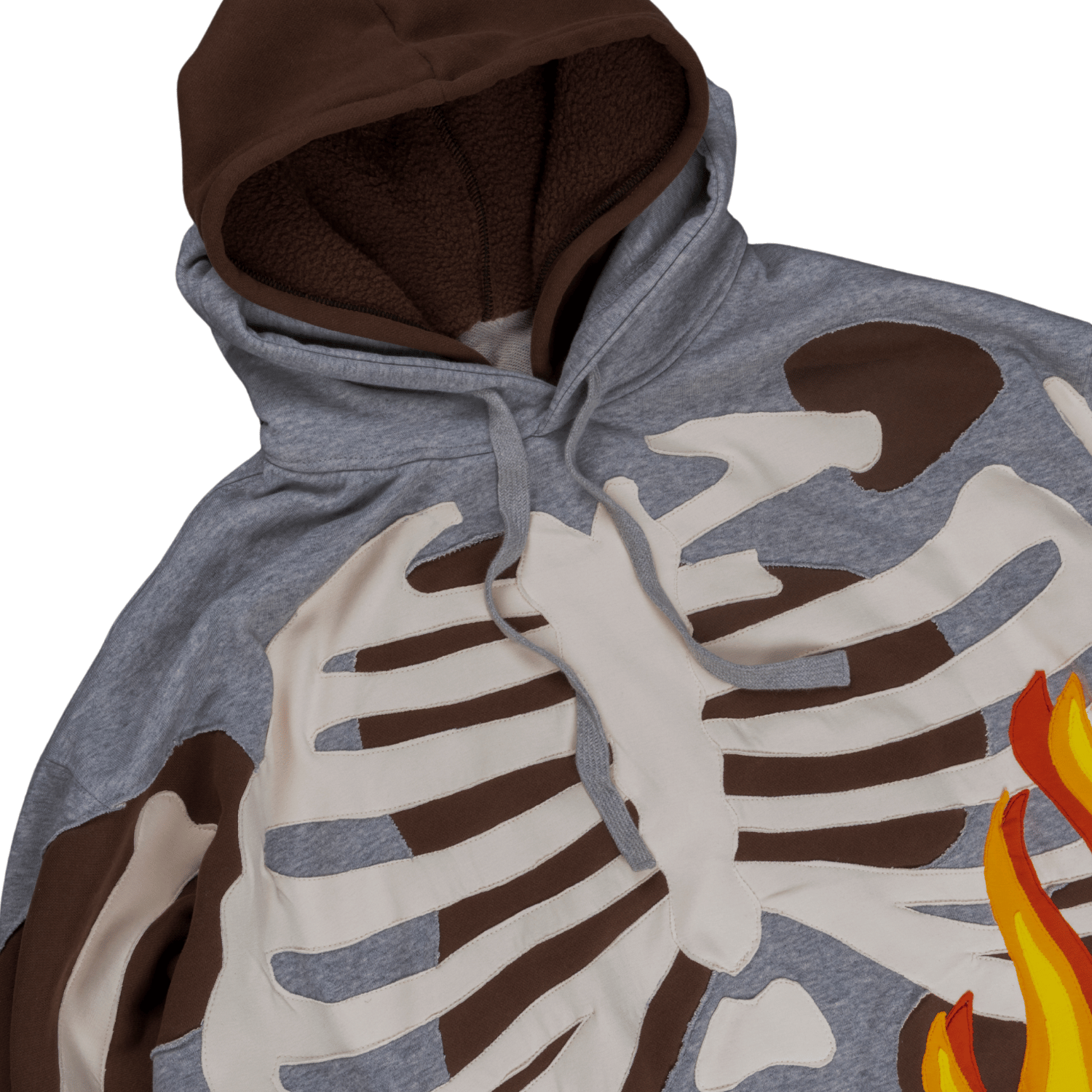 Skeleton Flame Reworked Hoodie
