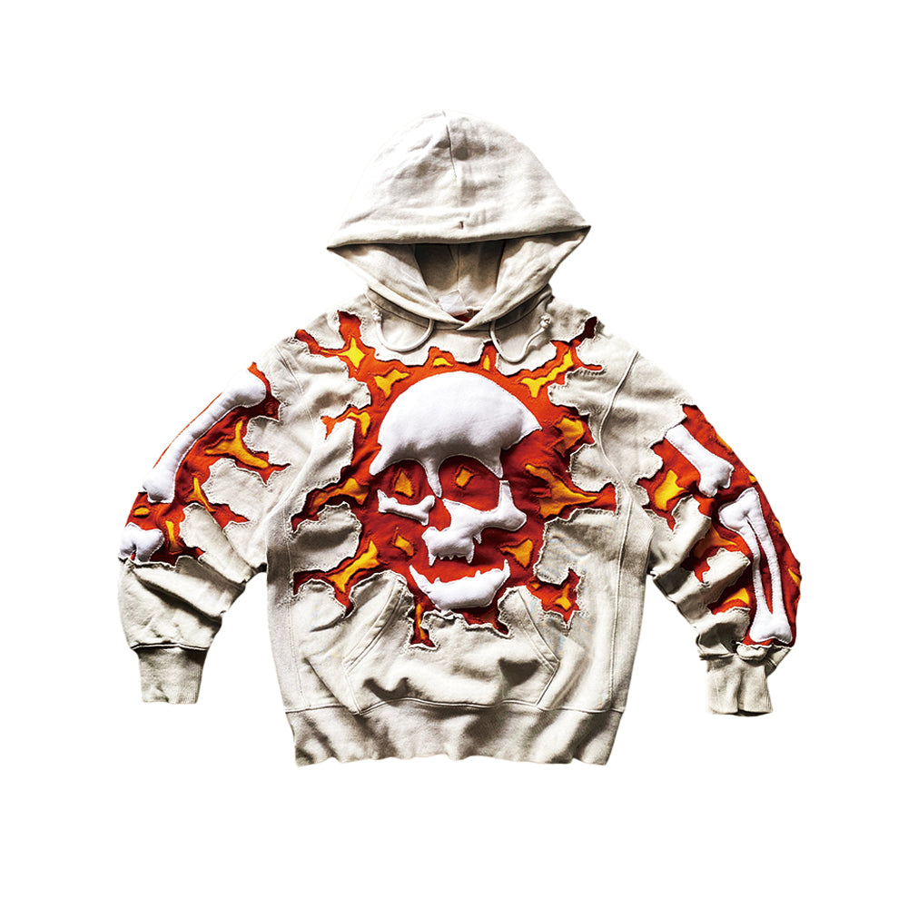 Puff Skull Hoodie