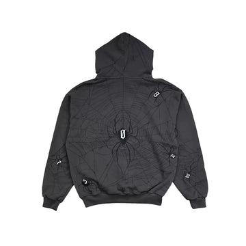 Arachnid Embroidery Hoodie - Street Style Statement