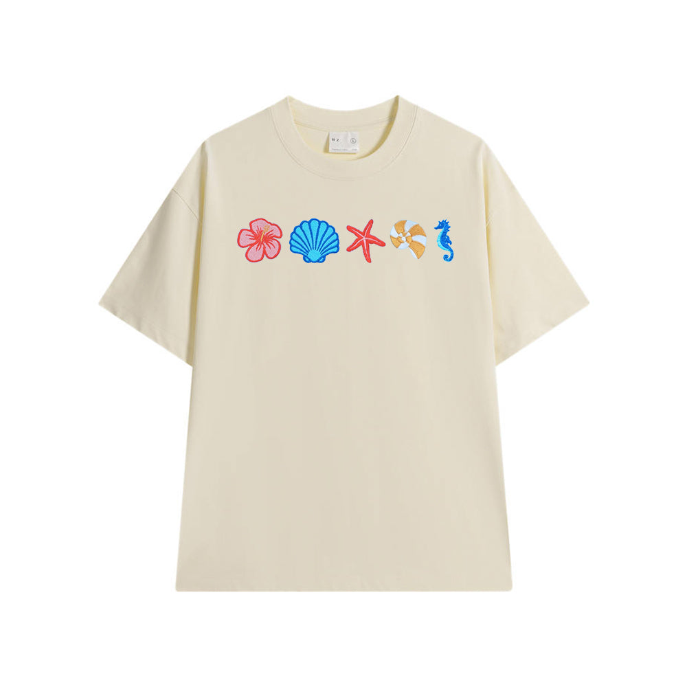 Coastline Logo Embroidered T-shirt