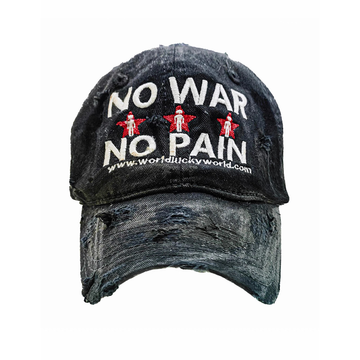 No War No Pain Vintage Embroidered Baseball Cap