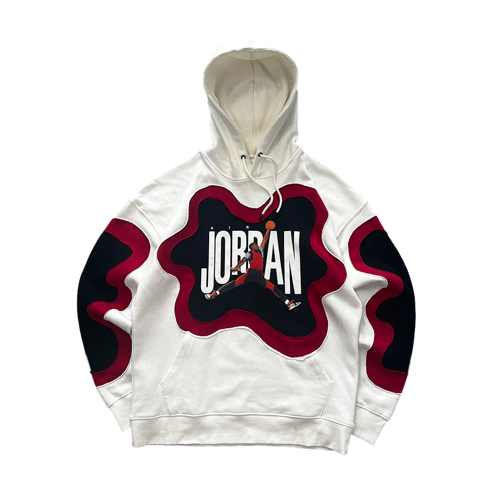 Creative Patchwork Hooded Sweatshirt
