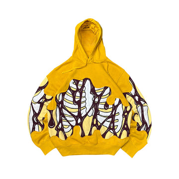 Skull Bondage Creative Tailoring Stitching Hooded Sweatshirt