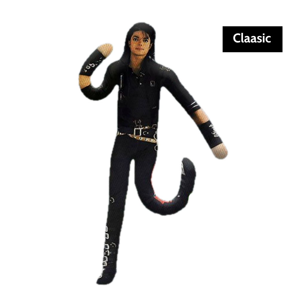 MJ Inspired Abstract Poseable Doll