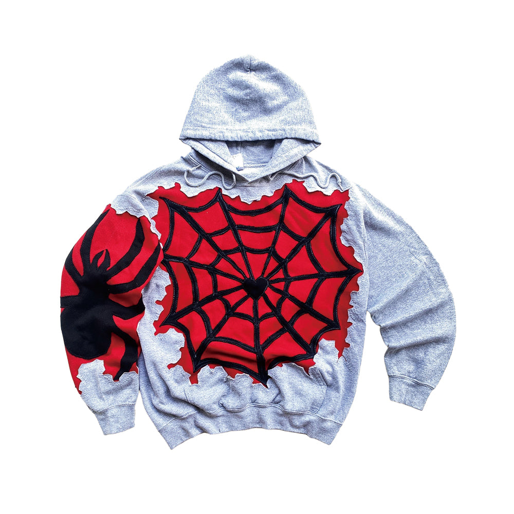 Spider Element Cracked Hoodie
