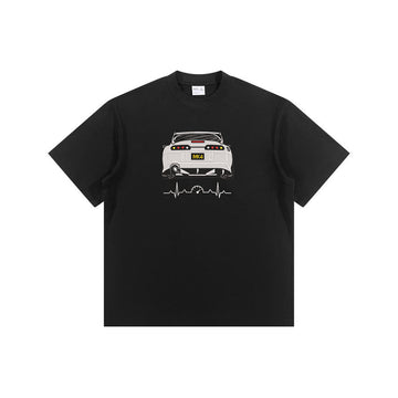 Car is Faith Embroidered T-shirt