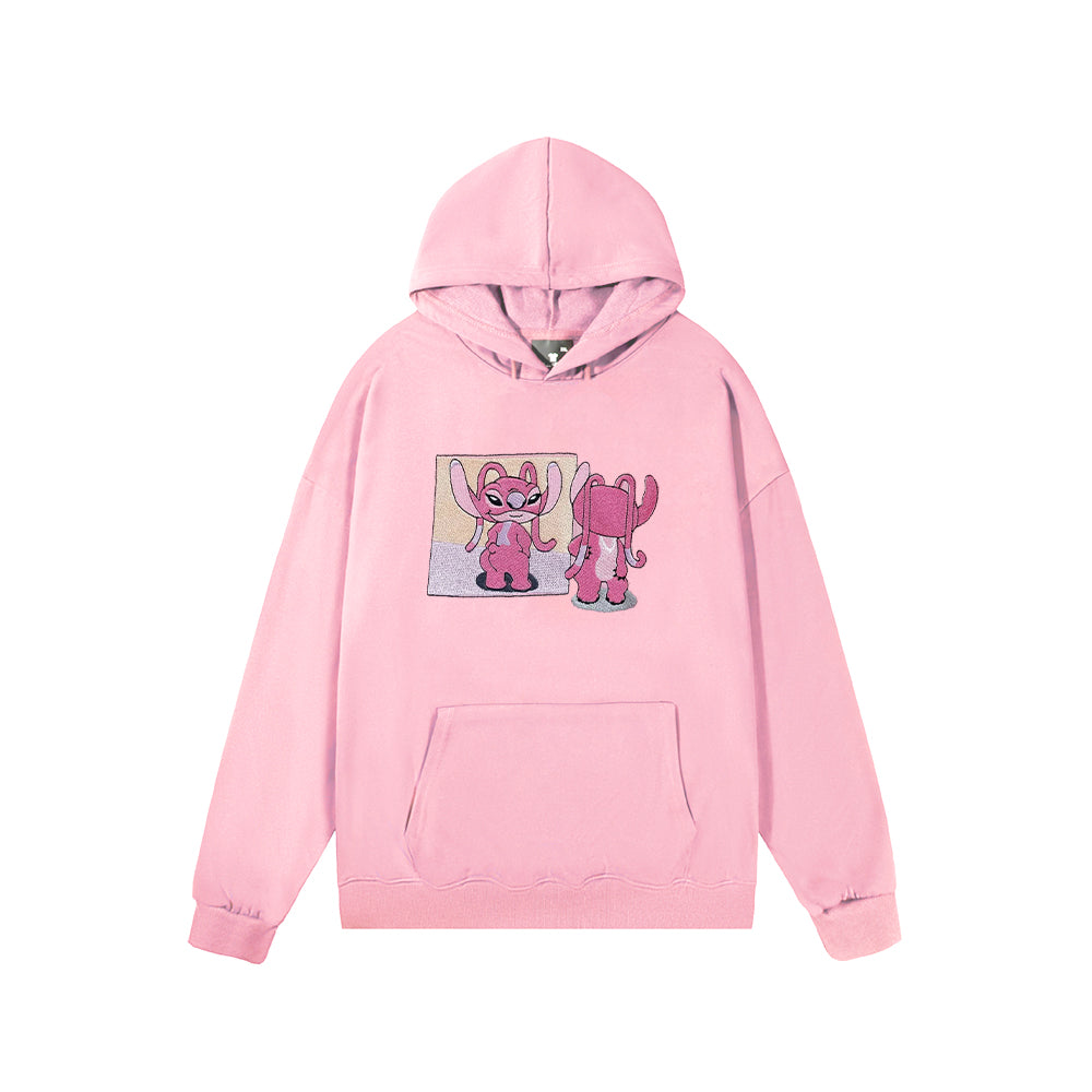 Matching Anime Love Hoodie – Embroidered Edition