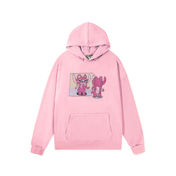 Matching Anime Love Hoodie – Embroidered Edition