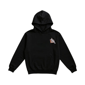Embroidered sweatshirt in virtual space