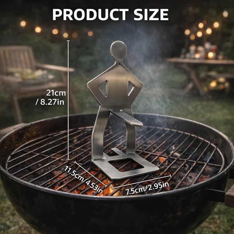 Funny Sausage BBQ Grill Holder Set