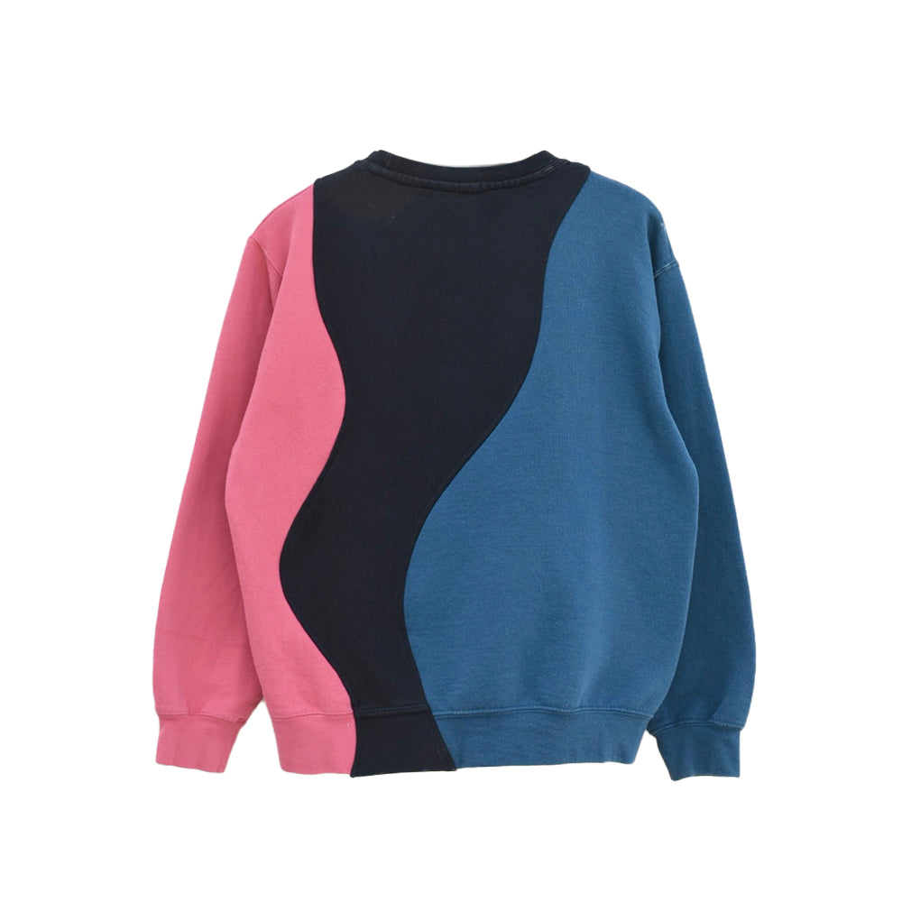 Black, Pink And Blue Reworked Sweatshirt
