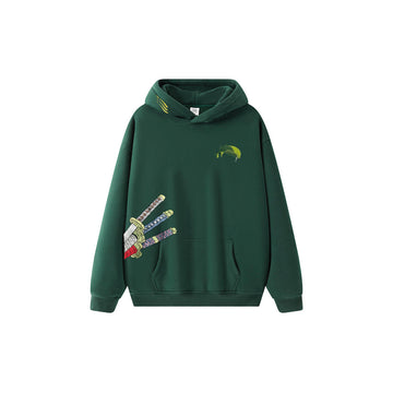 Embroidered Three Musketeers style Zoro's Ultimate Hoodie