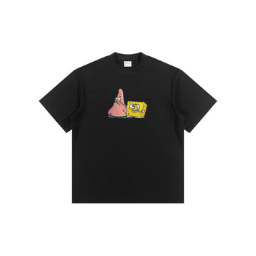 Embroidered SpongeBob Patrick T-shirt