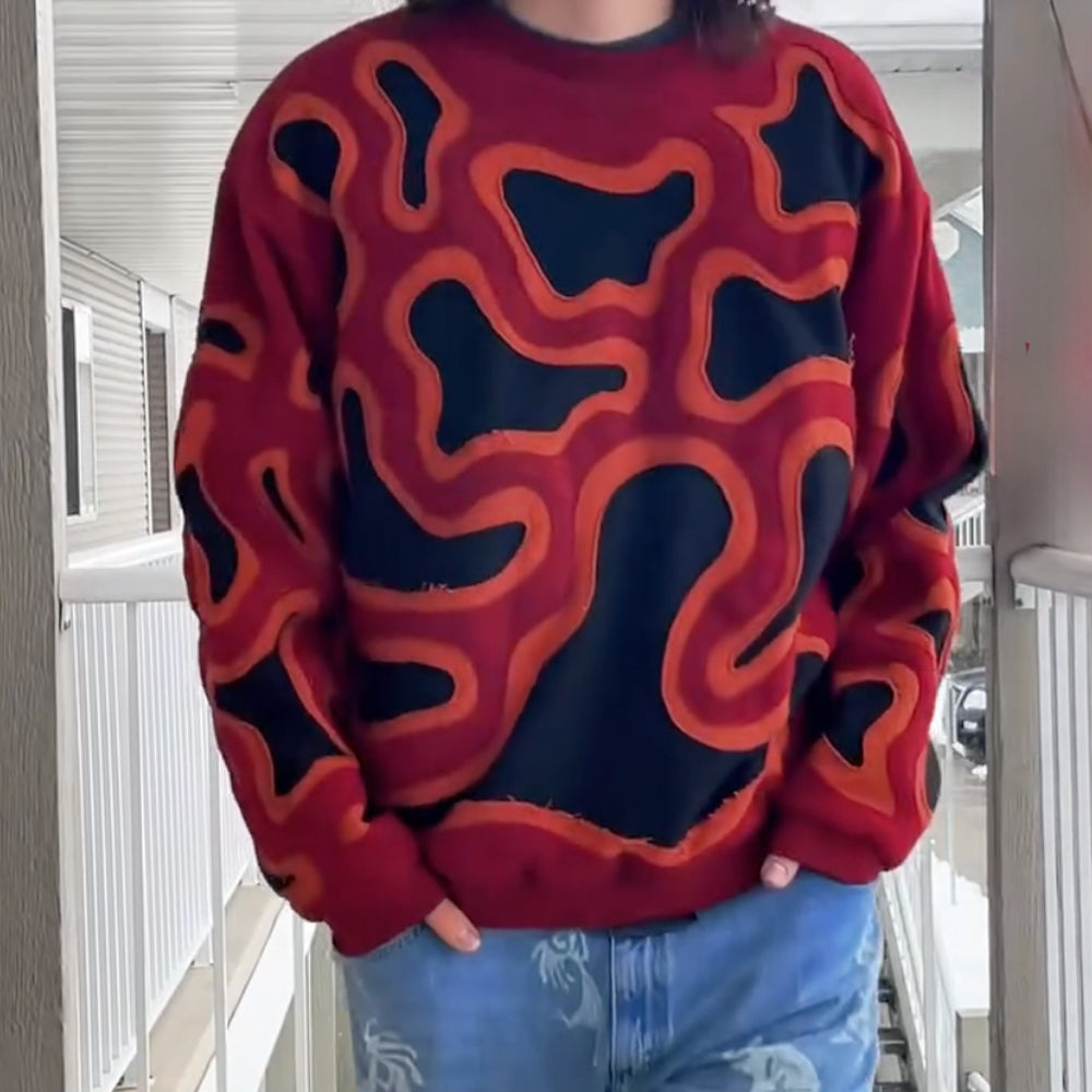 Lava Panel Sweatshirt