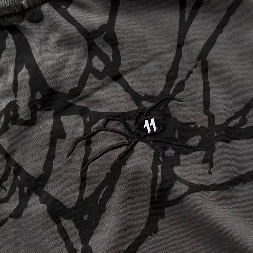 Dark Web Embroidered Tee