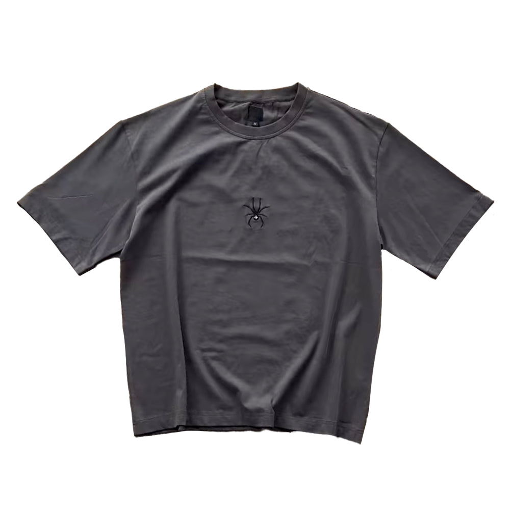 Dark Web Embroidered Tee