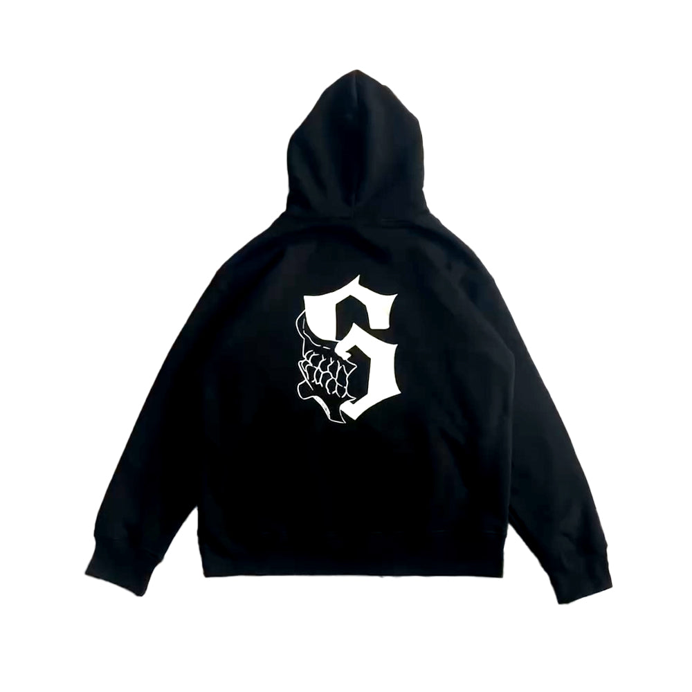 Embroidered Anime-Inspired Fashion Hoodie