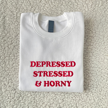 Depressed Stressed Hoodie & Sweatshirt