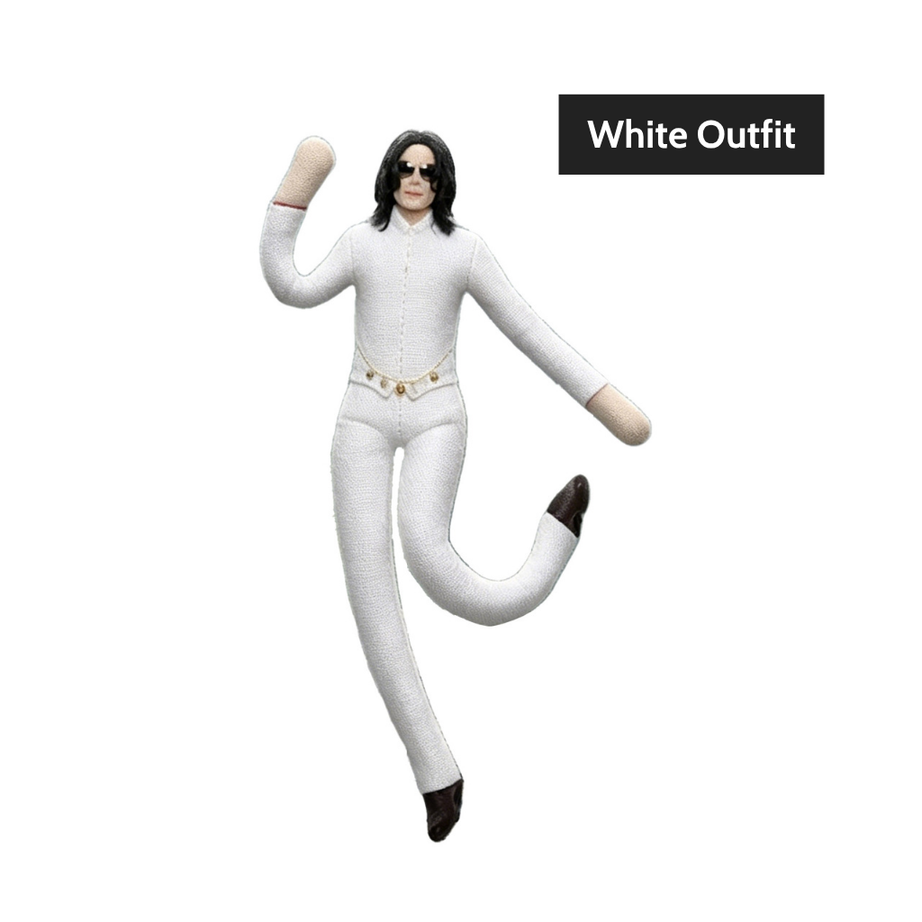 MJ Inspired Abstract Poseable Doll