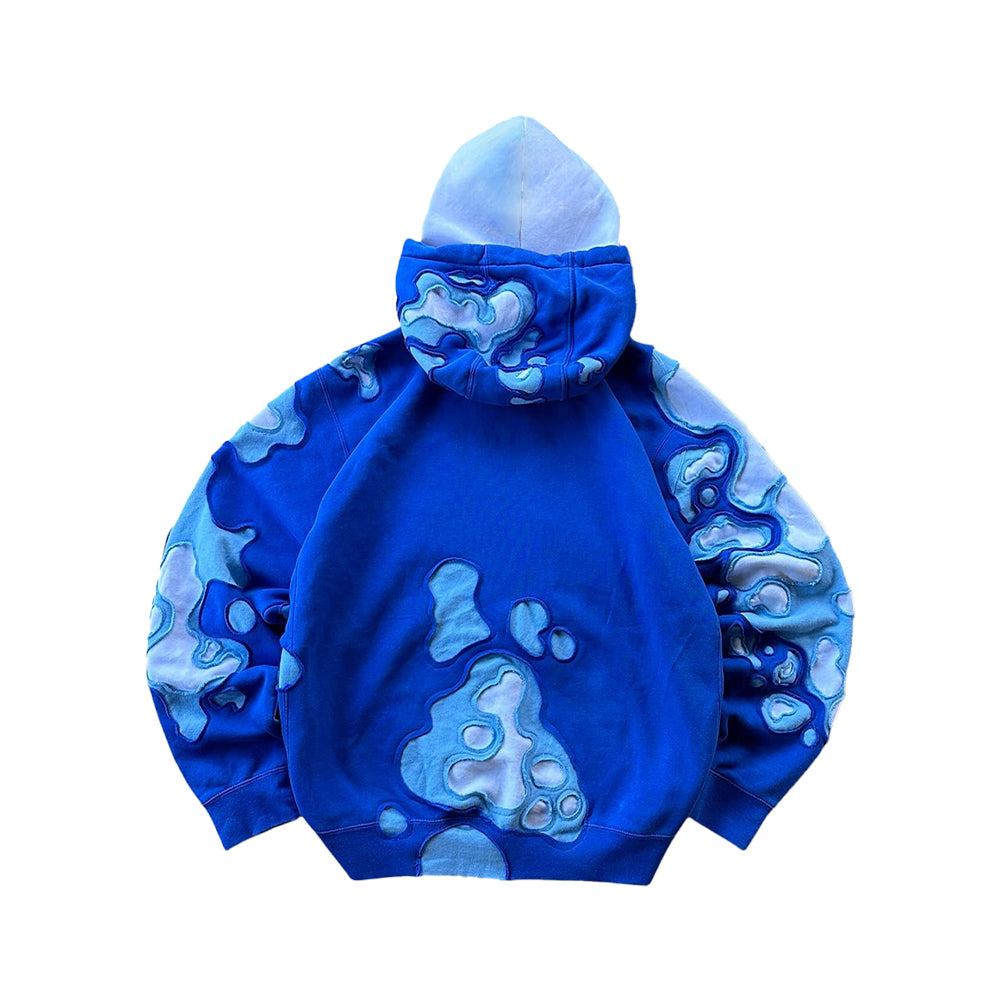 Graffiti Style Patchwork Hoodie