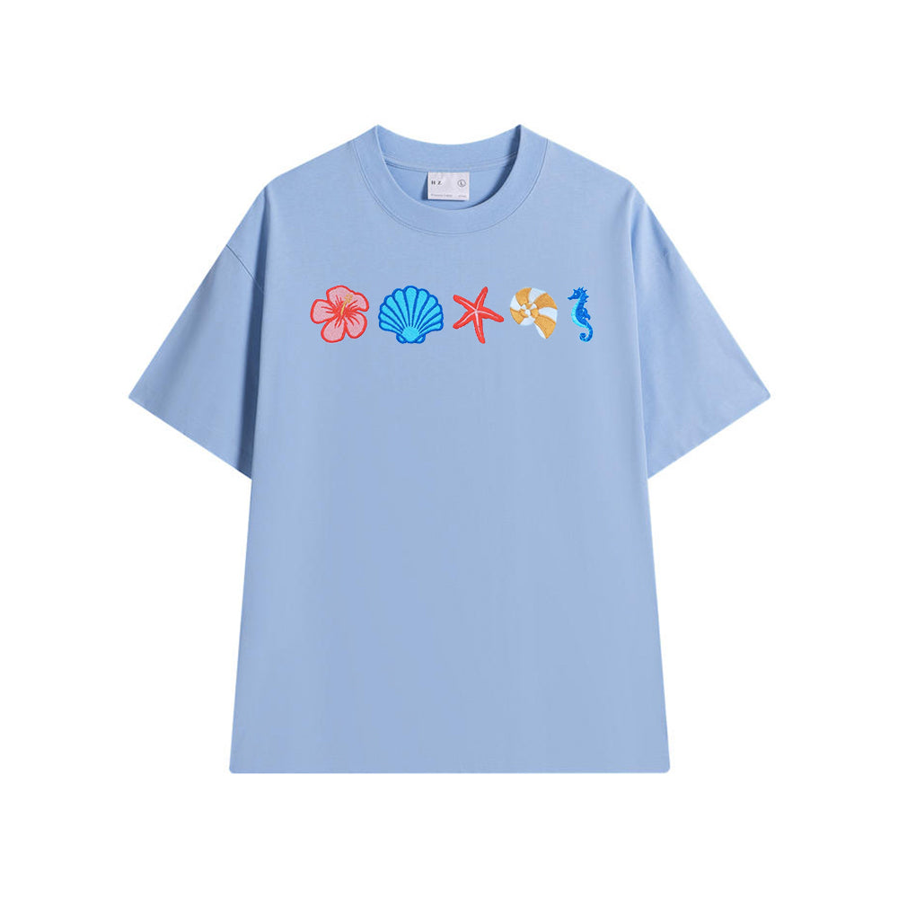 Coastline Logo Embroidered T-shirt