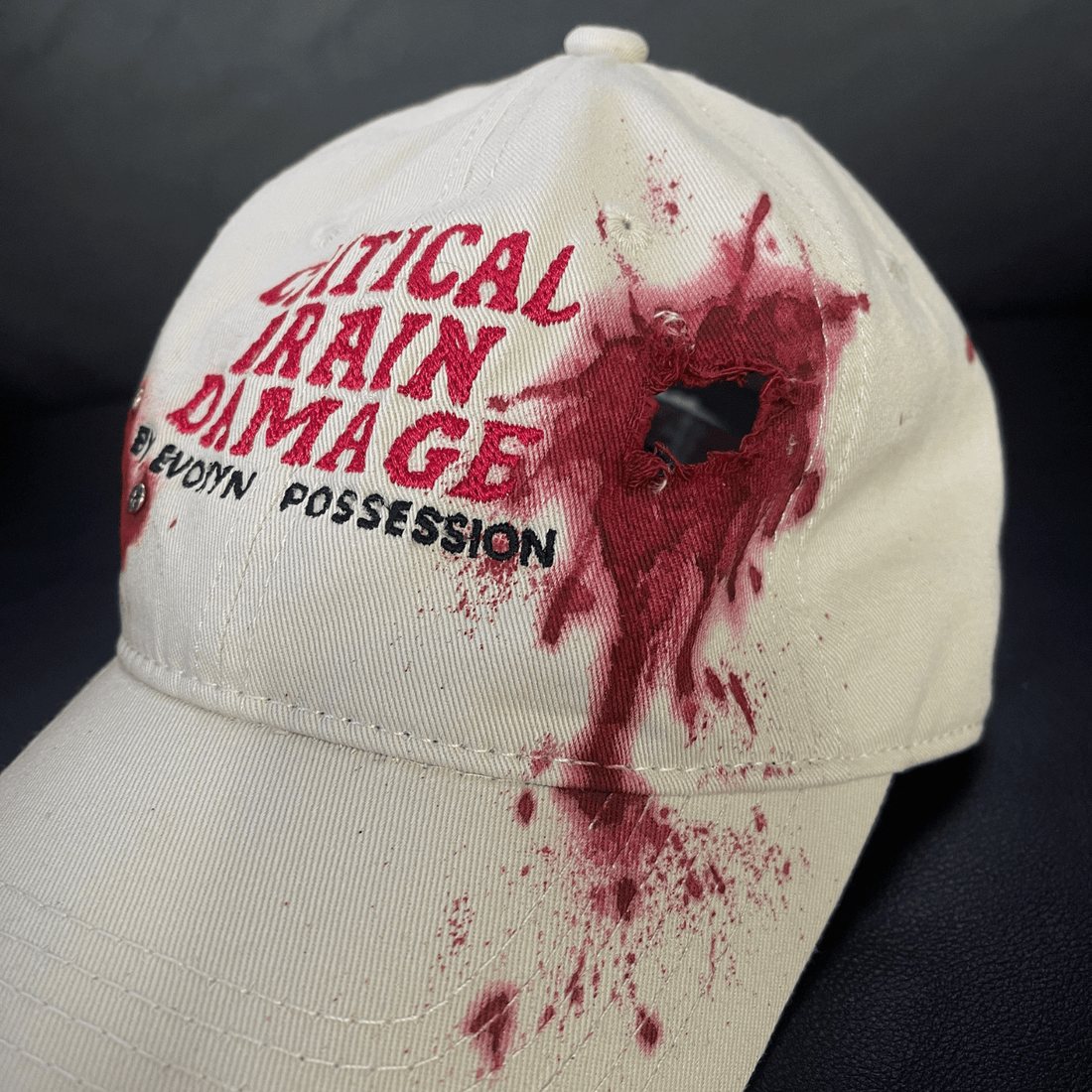 Critical Brain Damage Embroidery Hat