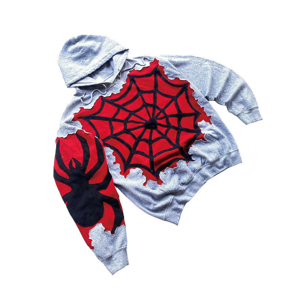 Spider Element Cracked Hoodie