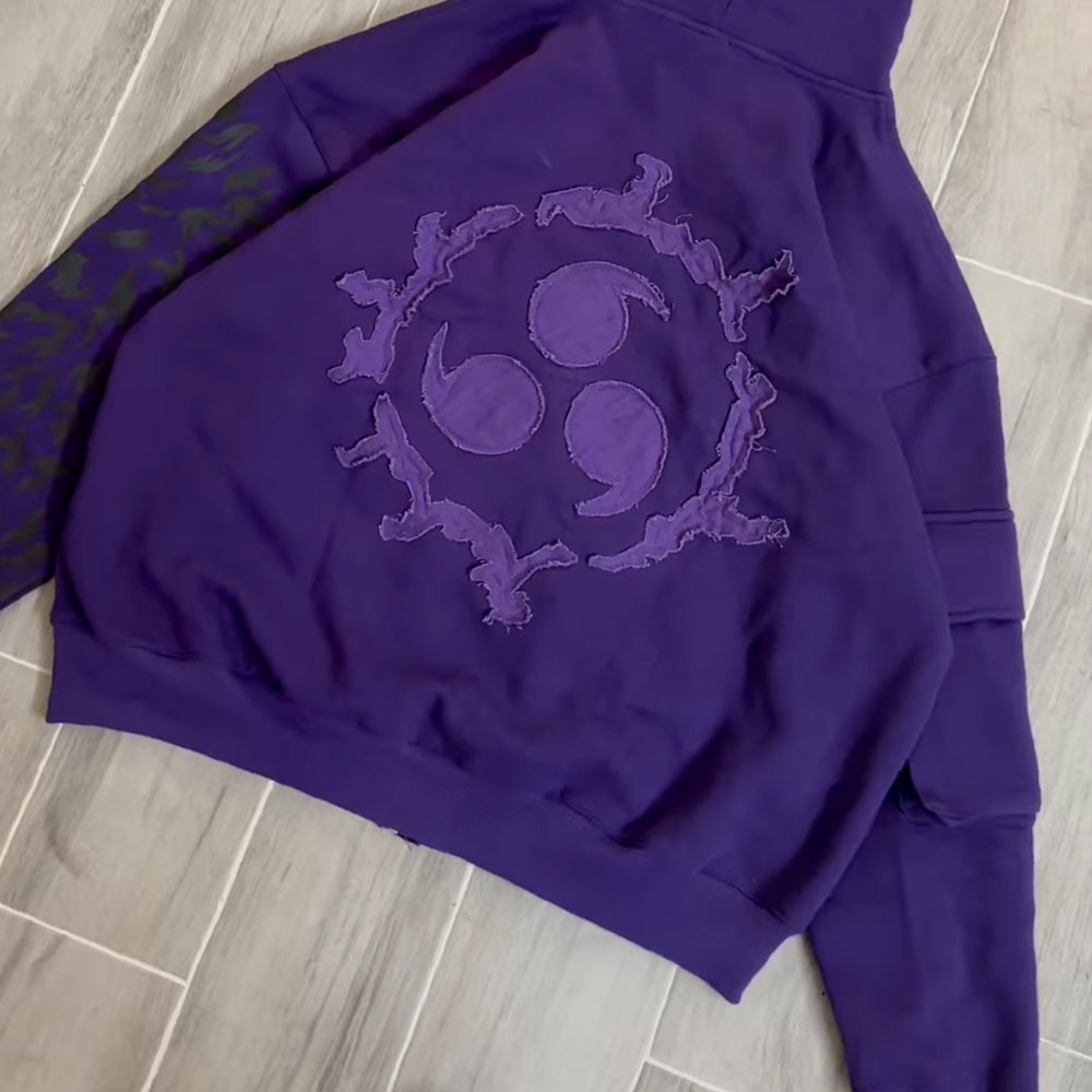 Anime Elements Zip Hoodie