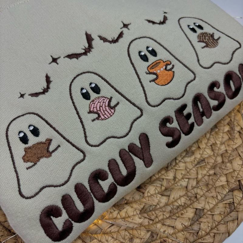 Sand Cucuy Season Embroidered Sweatshirt