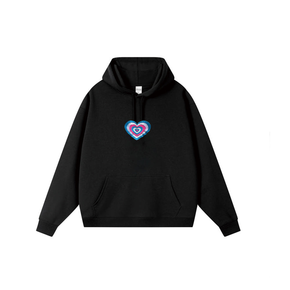 Embroidered Love Couple Sweatshirt