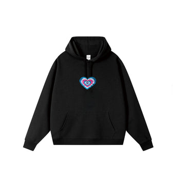 Embroidered Love Couple Sweatshirt