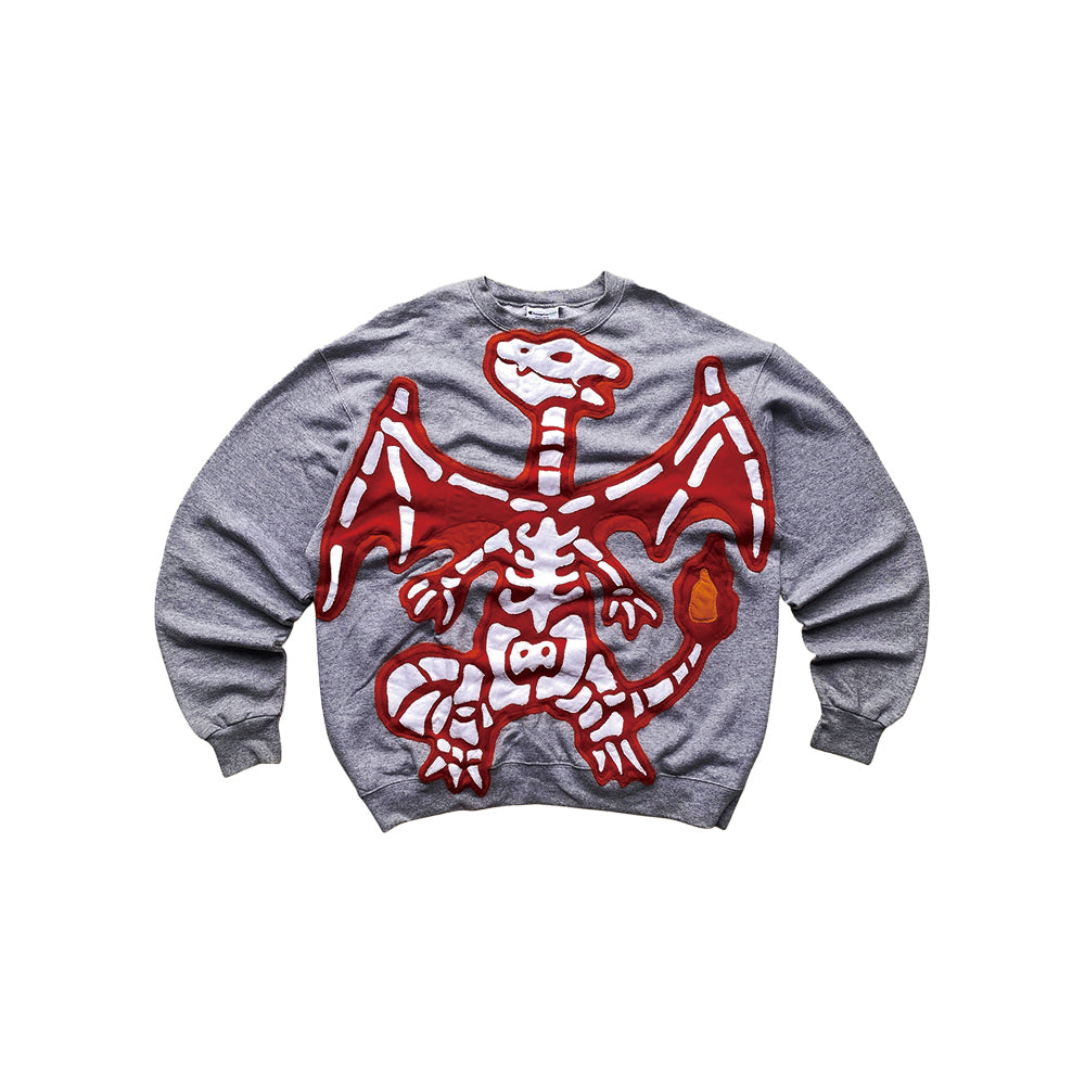 Redesigned "Charizard Fossil" Cut-And-Sew Sweatshirt