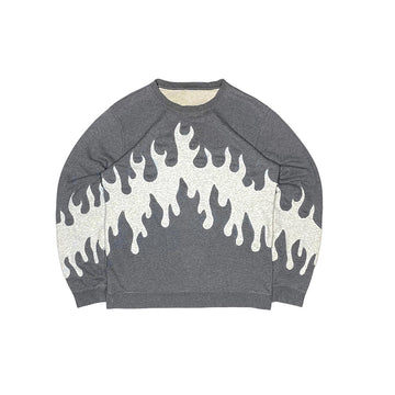 Double Flame Grey Sweatshirt