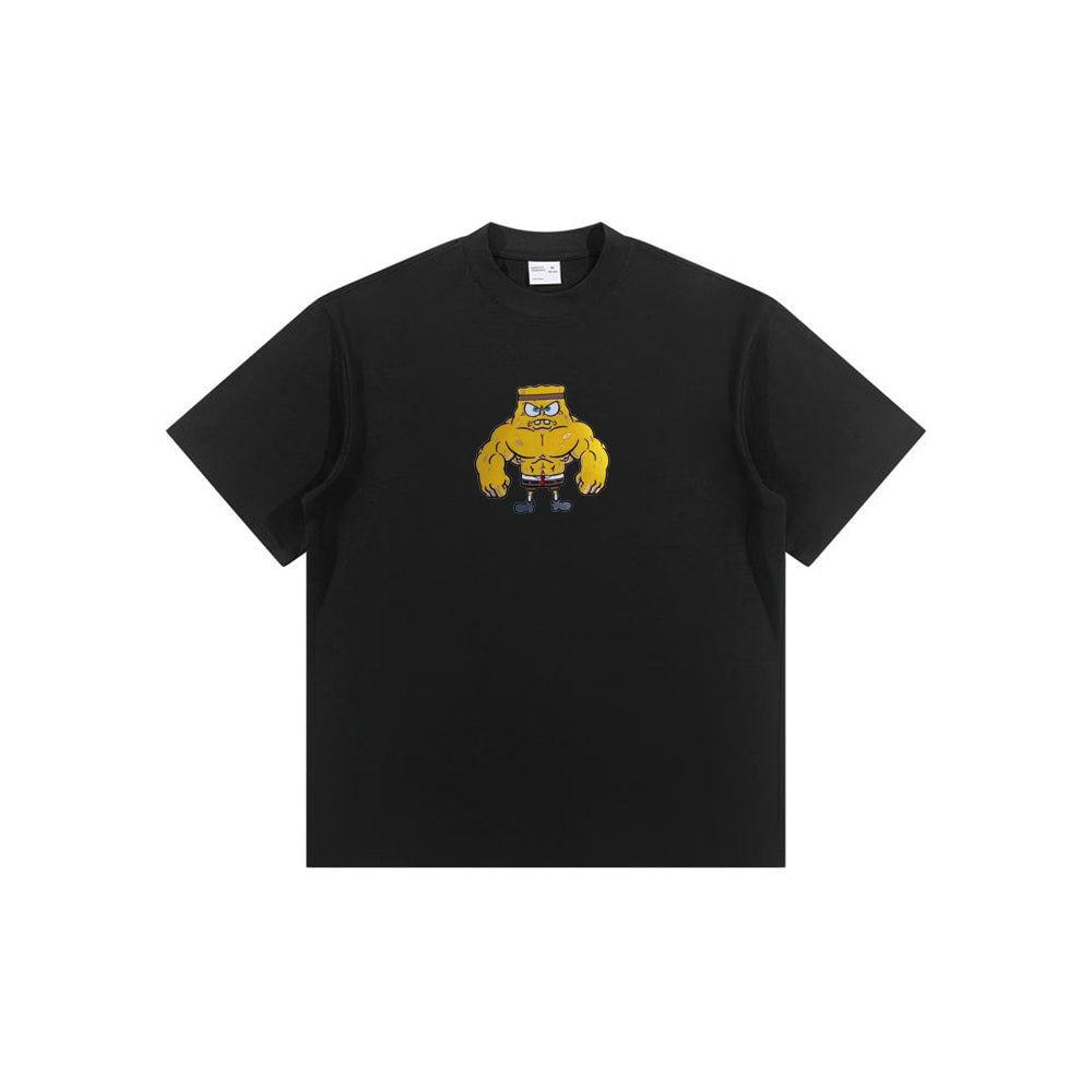 Embroidered Muscle Patrick T-shirt