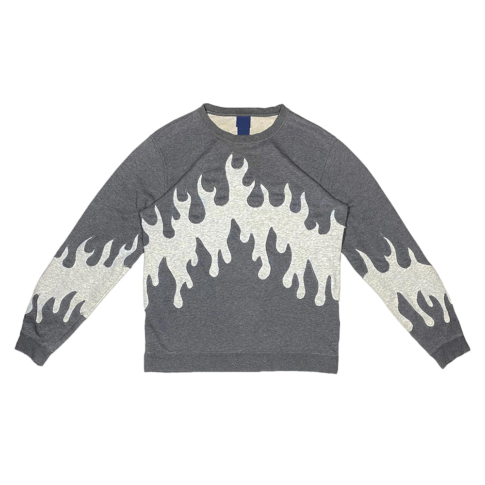 Double Flame Grey Sweatshirt