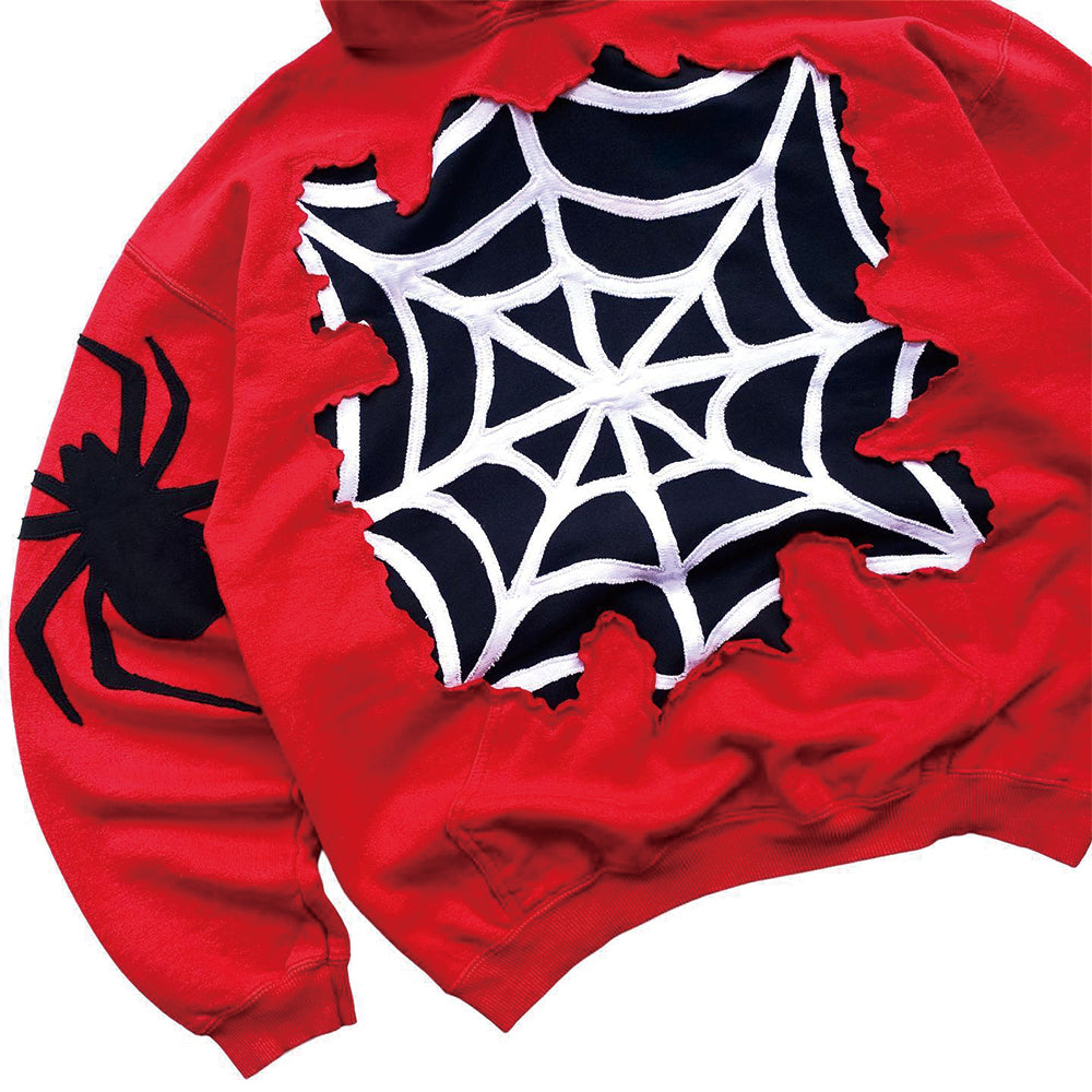 Remake Spider Red Sweatshirt